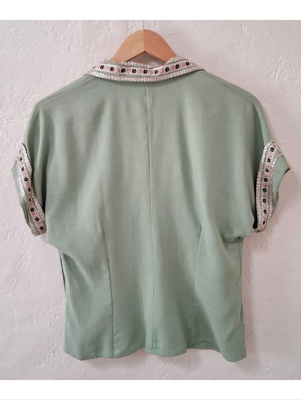 Cowgirl VTG 50s Buckboard Fashions Tucson Southwest Patio Blouse Desert Boho - Picture 3 of 5